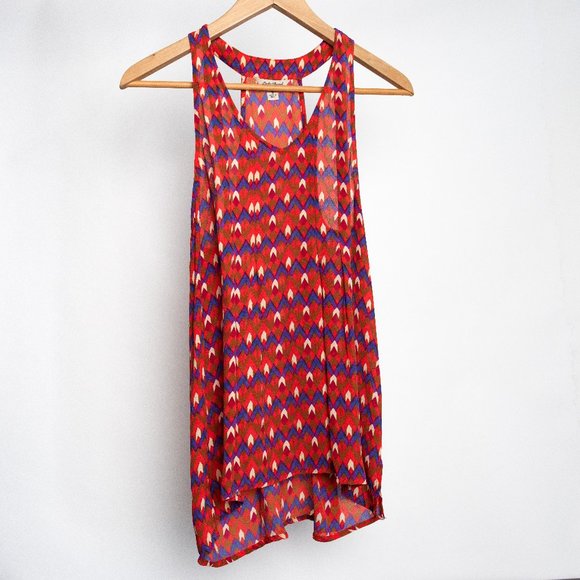 Lucky Brand Patterned Tank Top (small) - Picture 1 of 5